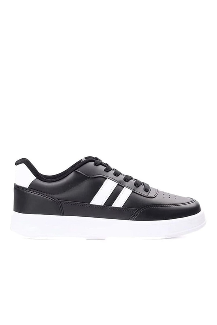 Sunflex 1013 Sıyah-Beyaz Grs Sneaker Ayakkabı