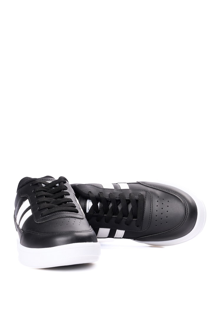 Sunflex 1013 Sıyah-Beyaz Grs Sneaker Ayakkabı