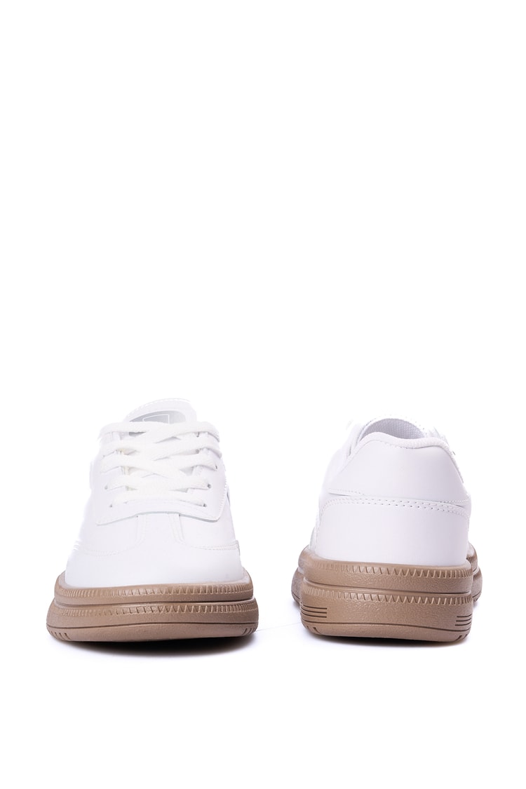Sunflex 510 Beyaz-Beyaz Grs Sneaker Ayakkabı