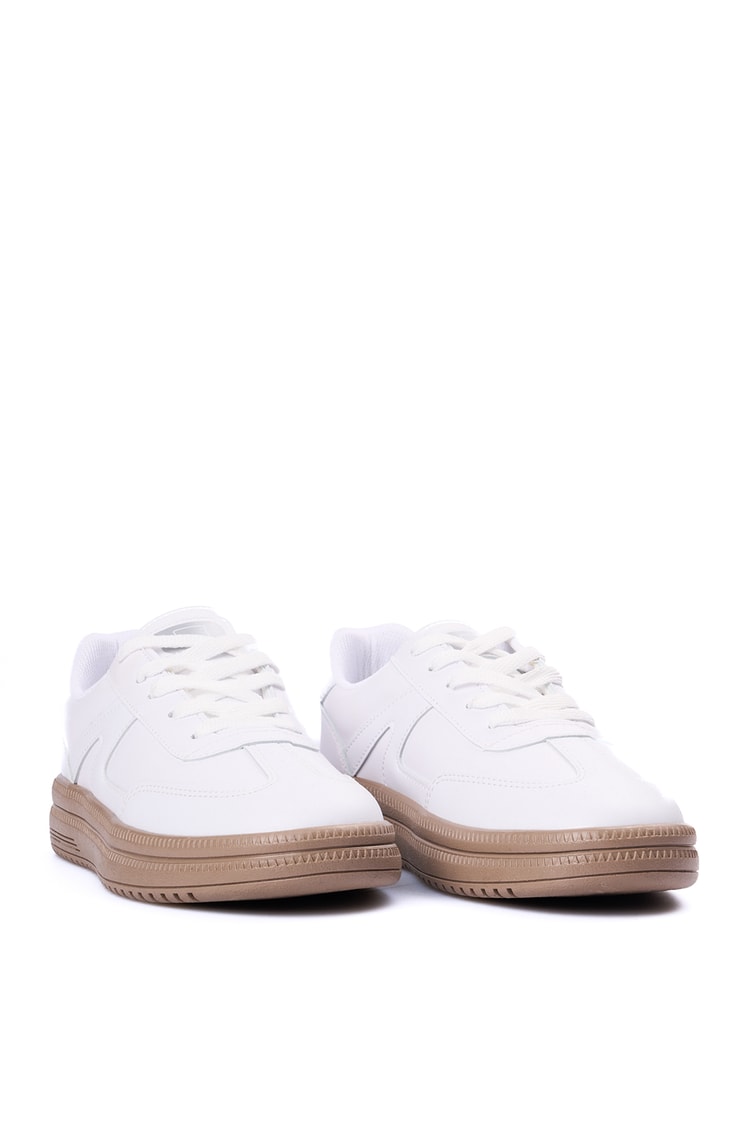 Sunflex 510 Beyaz-Beyaz Grs Sneaker Ayakkabı