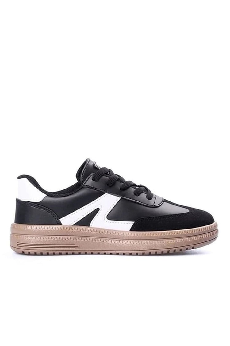 Sunflex 510 Sıyah-Beyaz Grs Sneaker Ayakkabı
