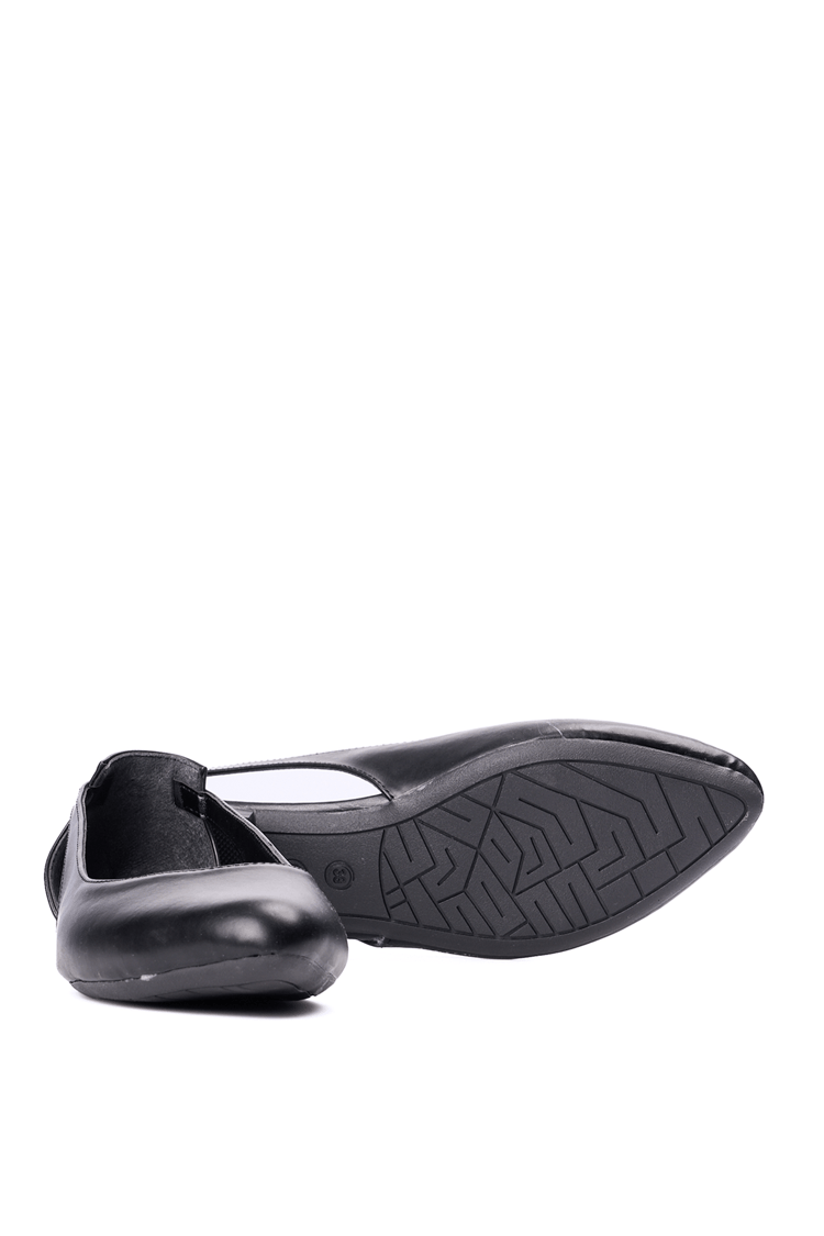 Swell Soft 01 201 Sıyah Bayan Babet Ayakkabı