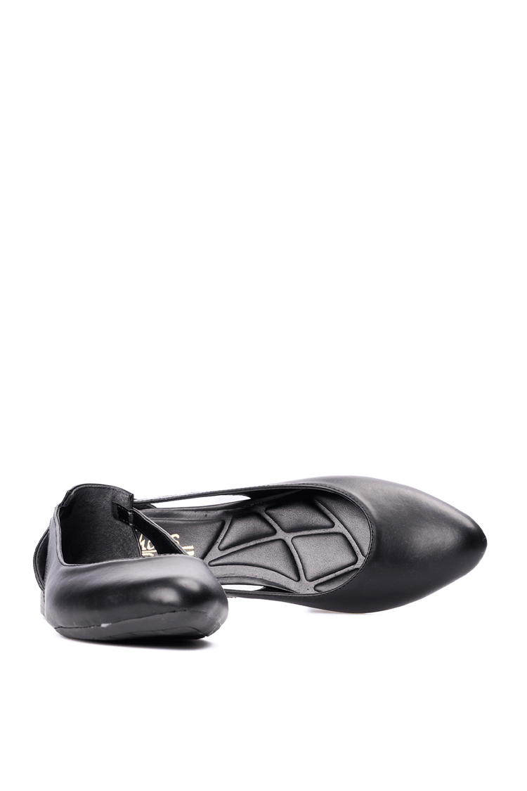Swell Soft 01 201 Sıyah Bayan Babet Ayakkabı
