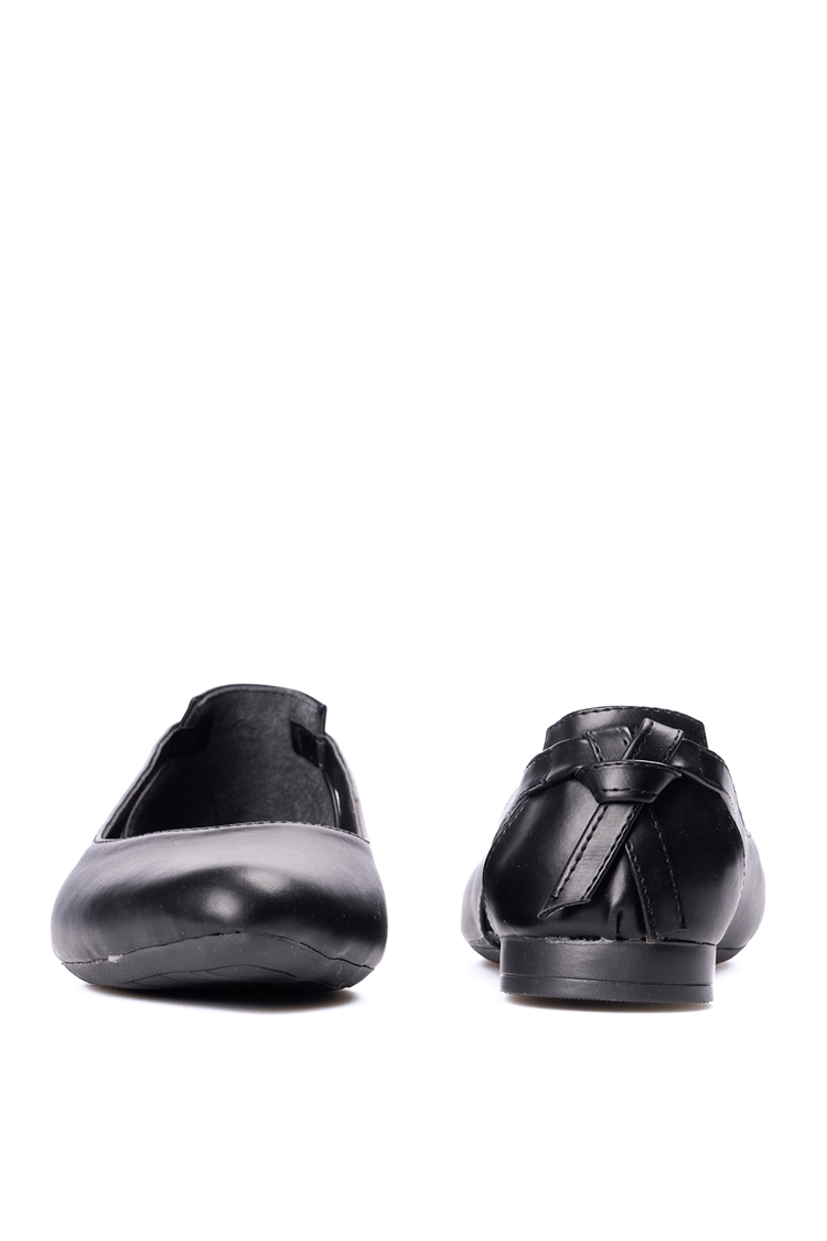 Swell Soft 01 201 Sıyah Bayan Babet Ayakkabı