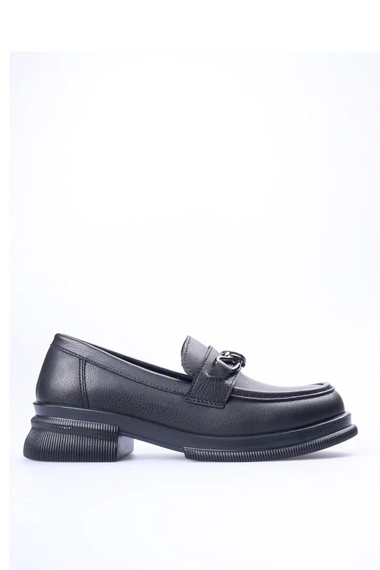 Swell Soft 02 181 Siyah Kadın Loafer Ayakkabı