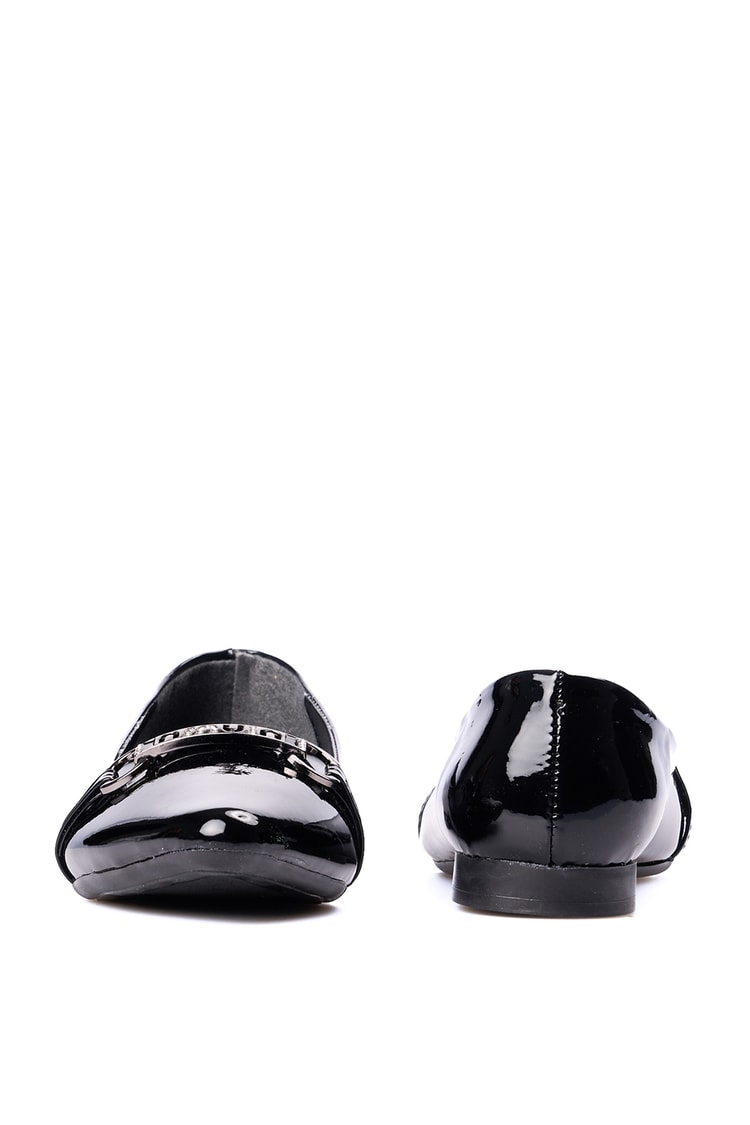 Swell Soft 04 124 Sıyah Rgn Bayan Babet Ayakkabı
