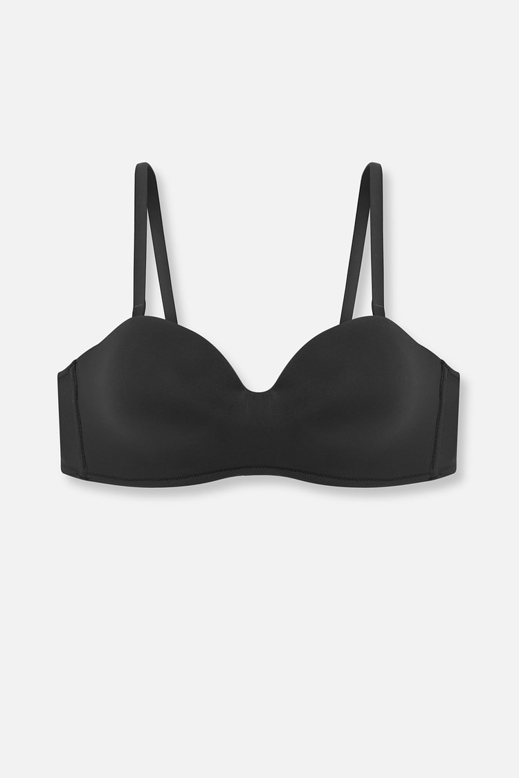 Trend 2560 Siyah Kadın Mikro Lotus Kap Sütyen