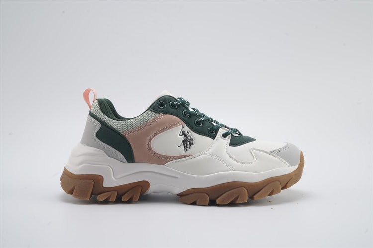 Us Polo 5P Tracky 5Fx Beyaz Zenne Yuruyus Ayakkabısı