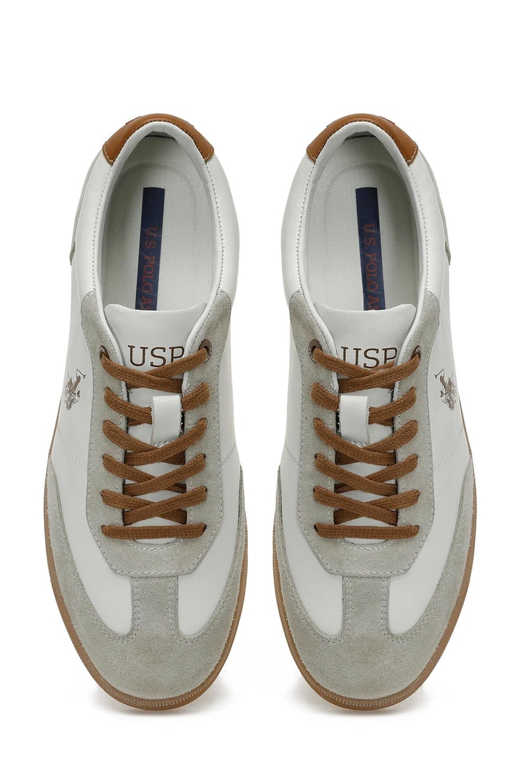 Us Polo A10202098612010 5W Kany 5Pr Beyaz Erkek Havuz Taban Sneaker Ayakkabı