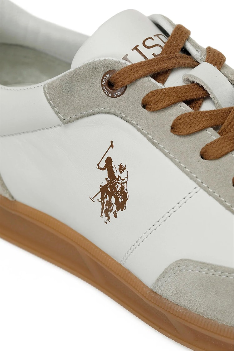 Us Polo A10202098612010 5W Kany 5Pr Beyaz Erkek Havuz Taban Sneaker Ayakkabı