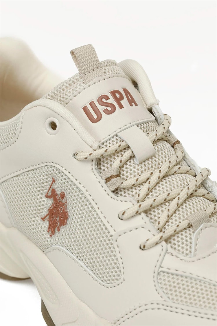 Us Polo A10203284212010 5F Maybe Wmn 5Pr Bej Kadın Yuruyus Ayakkabısı