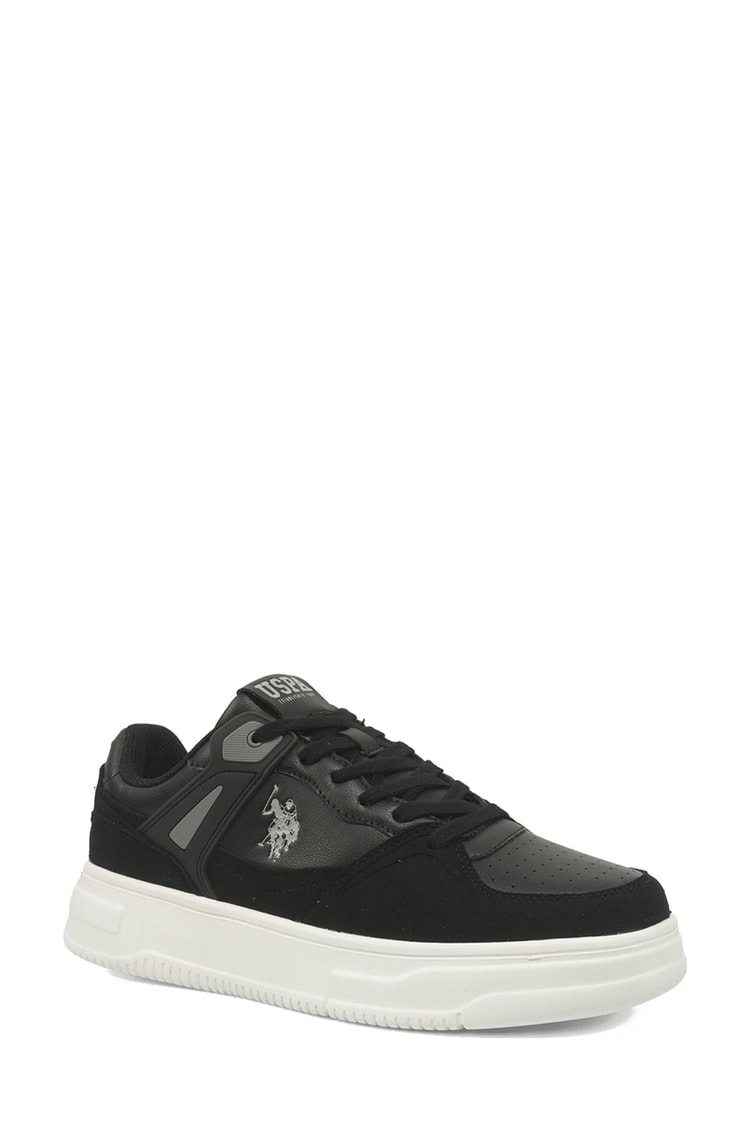 Us Polo A10215696612010 6M Lean 6Fx Sıyah Erkek Sneaker Ayakkabı