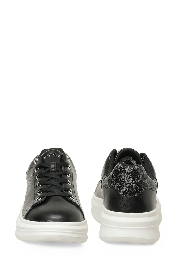 Us Polo A10215781312010 6P Jessıca 6Fx Sıyah Kadın Havuz Taban Sneaker Ayakkabı