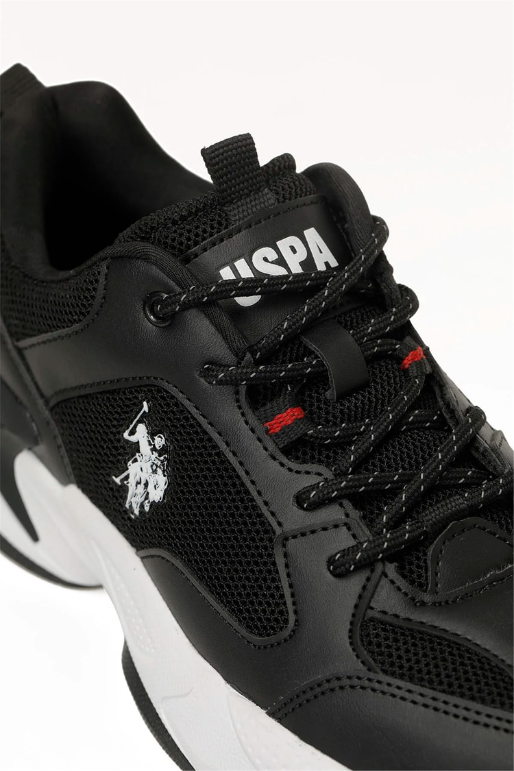 Us Polo A10220371712010 6P Maybe Wmn 6Fx Sıyah Kadın Yuruyus Ayakkabısı