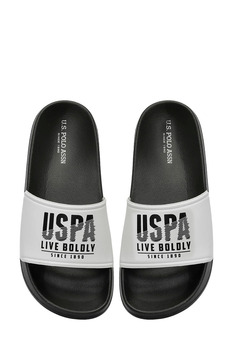 Us Polo A10225227912010 6M Gusty 6Fx Beyaz Erkek Terlık