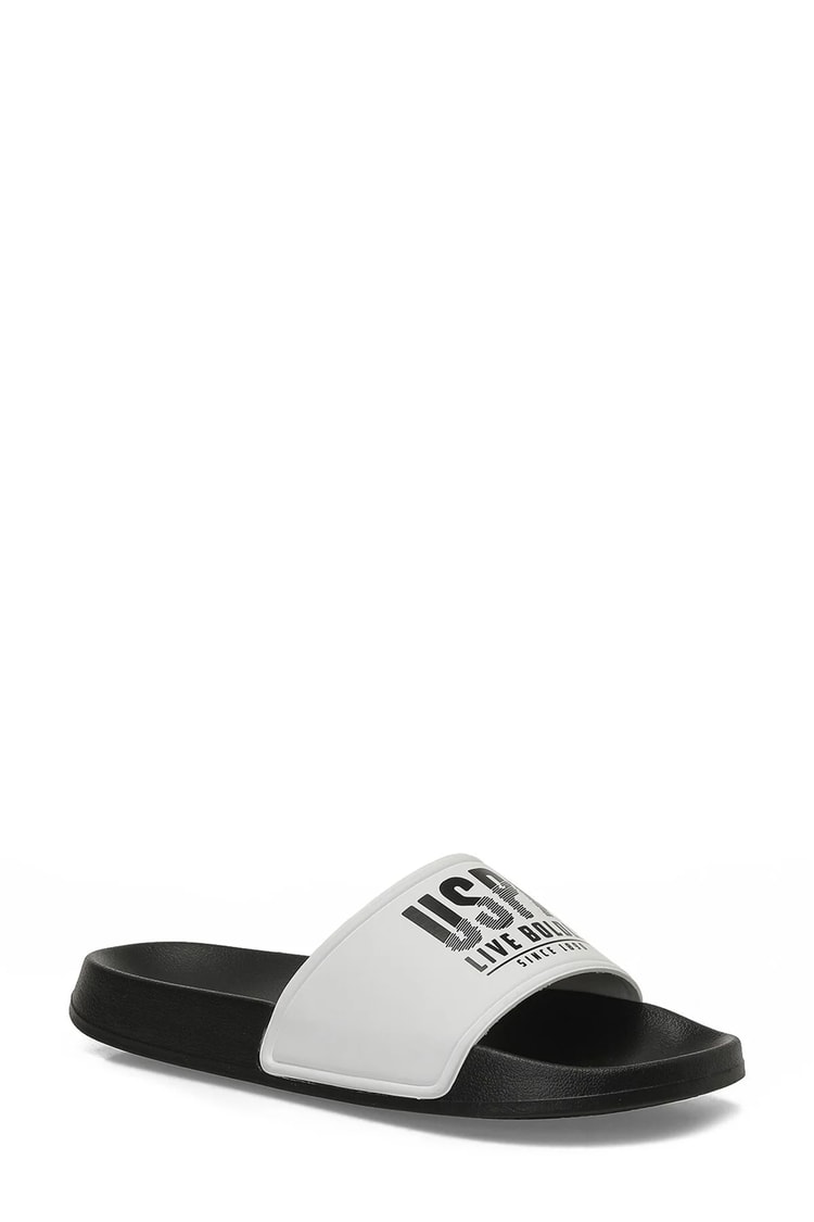 Us Polo A10225227912010 6M Gusty 6Fx Beyaz Erkek Terlık
