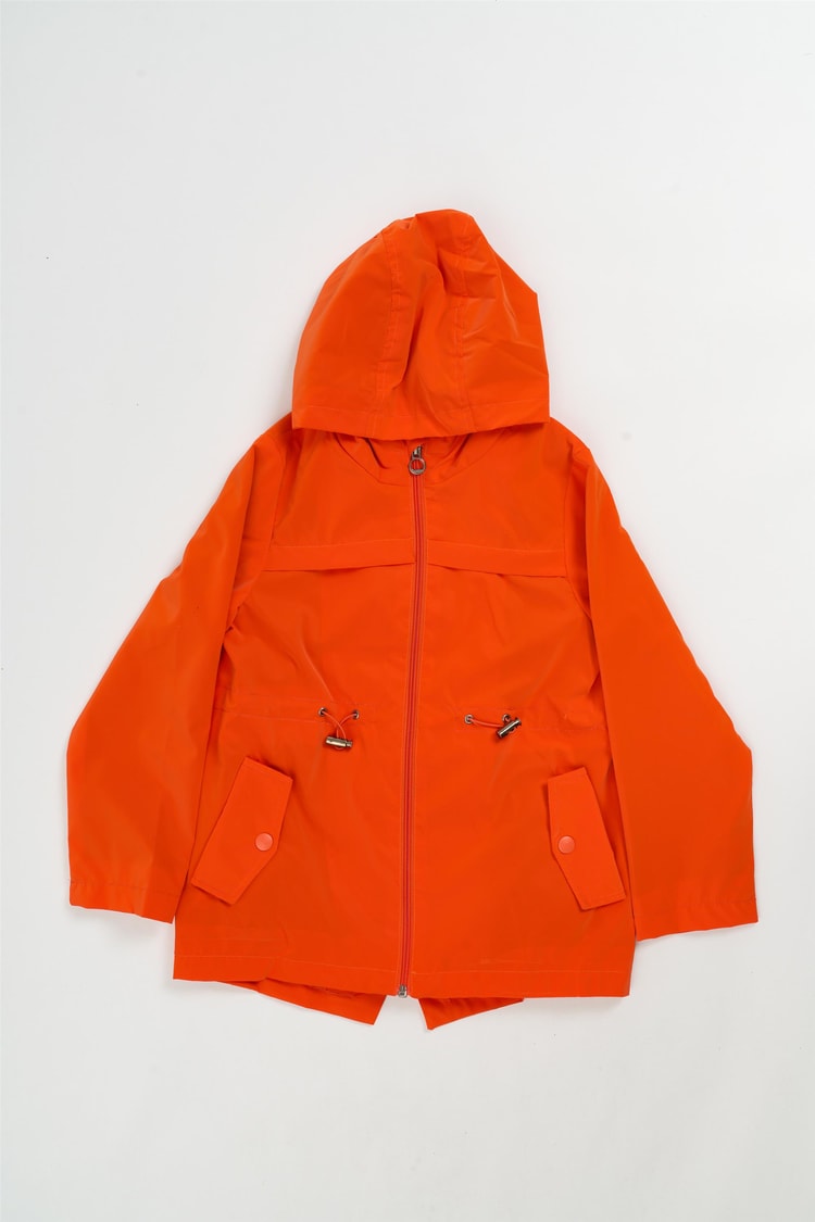 Verscon  5781 Orange Kız Çocuk Yağmurluk 7-11 Yas