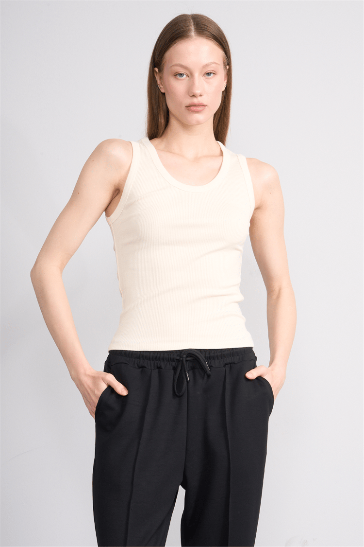 Volumex Y26 Vlmb-512/1 Tas Kadın Atlet Crop T-shirt
