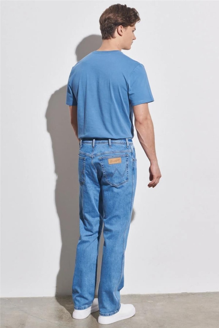 Wrangler W121Hrz93 Good Shot Erkek Texas Denim Jean Pantolon