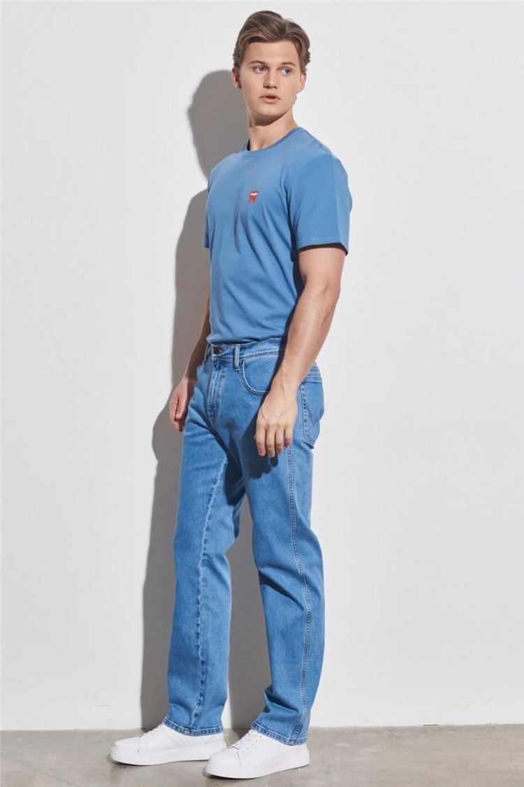 Wrangler W121Hrz93 Good Shot Erkek Texas Denim Jean Pantolon