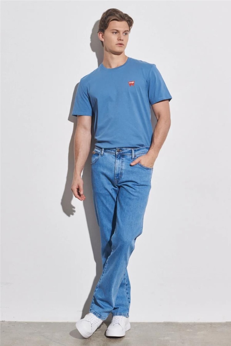 Wrangler W121Hrz93 Good Shot Erkek Texas Denim Jean Pantolon