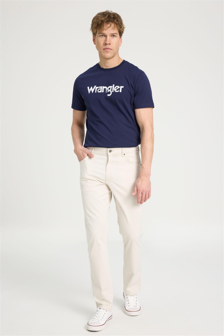 Wrangler W12S Texas Slım B26 Vapour Grey Erkek Pantolon
