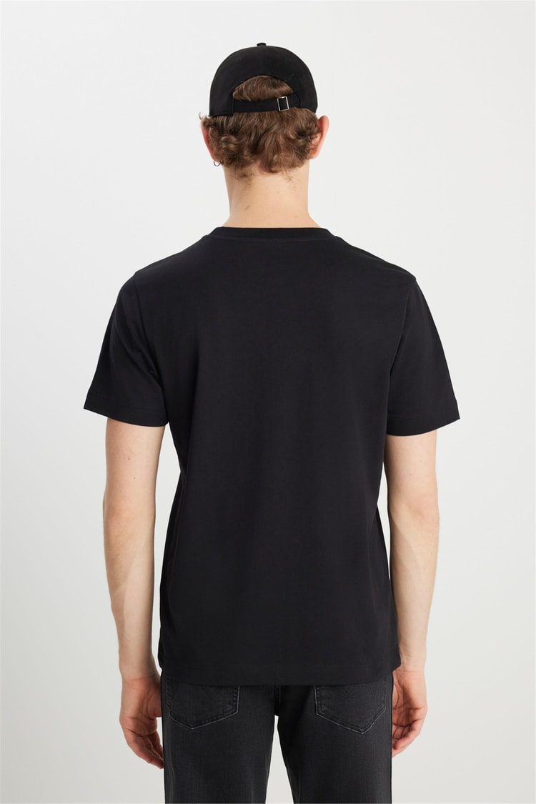Wrangler W2510527 001 Black Erkek T-Shırt