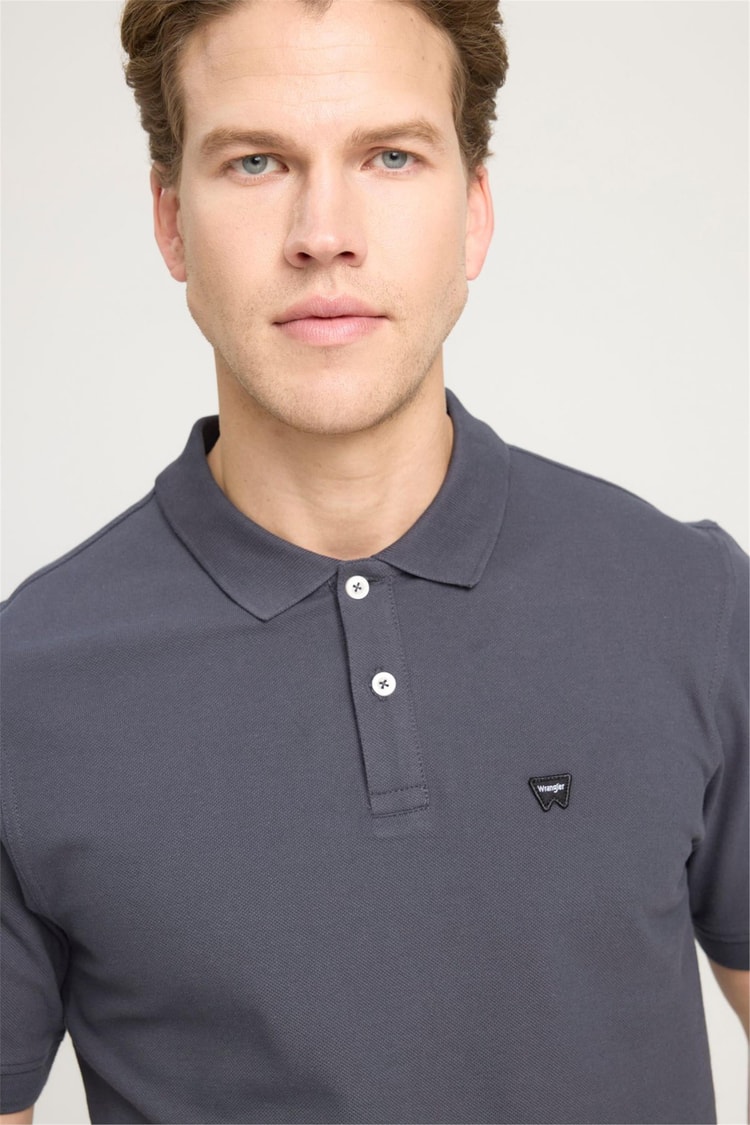 Wrangler W7D5K4Xx2T 003 Anthracıte Erkek Regular Kısa Kollu Polo T-Shirt