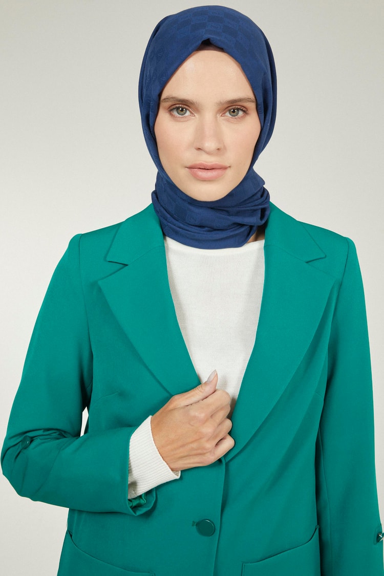 0106 SEHER LACİVERT ŞAL
