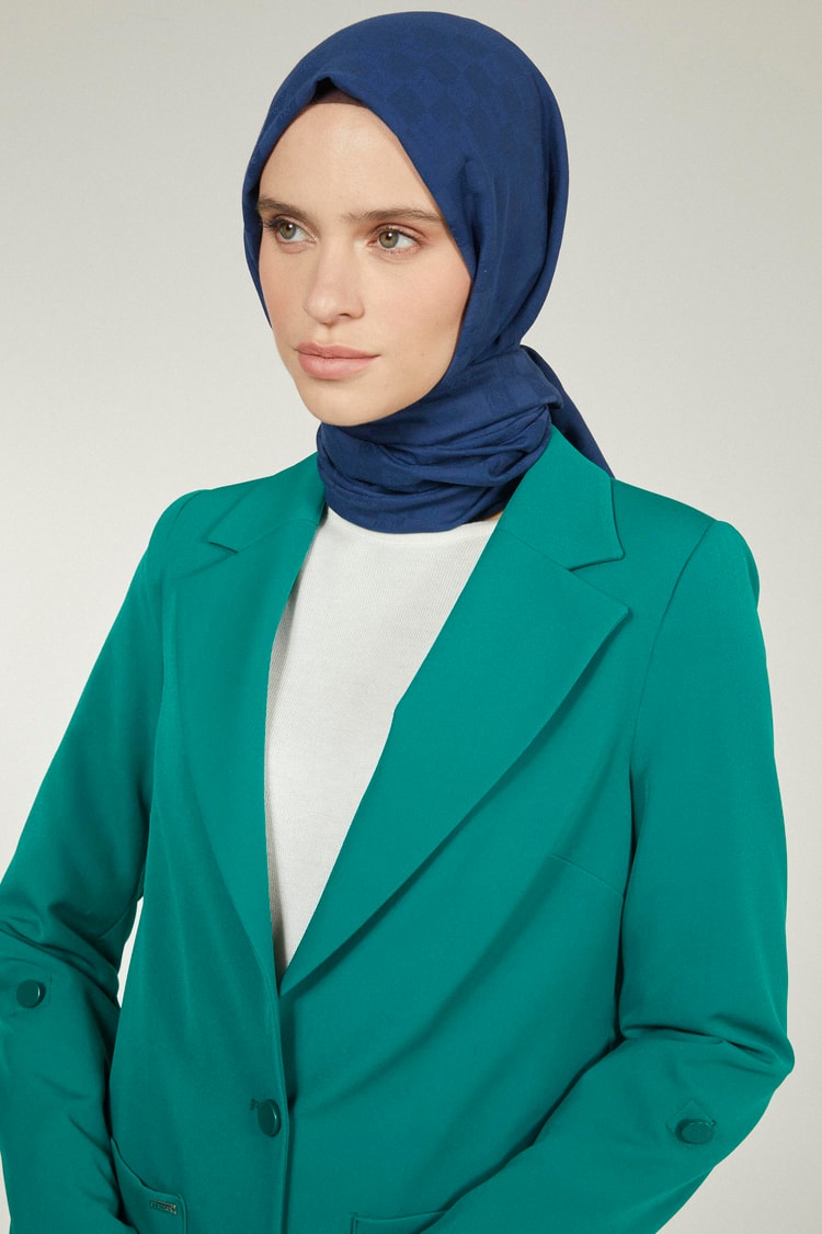0106 SEHER LACİVERT ŞAL