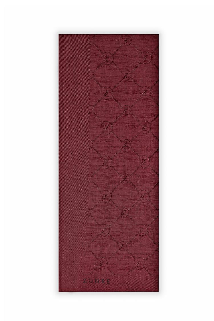 Bordo Koza Şal 0014