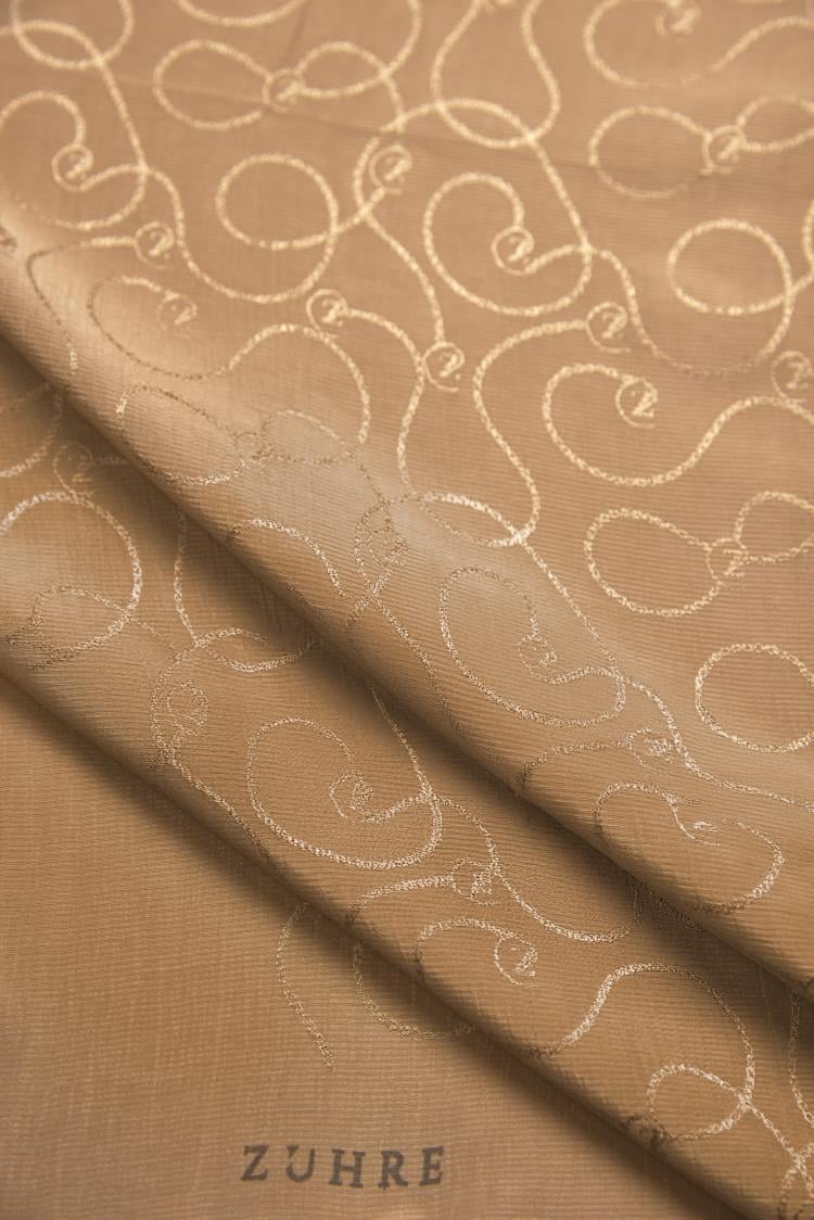 Camel Flamlı Eşarp 0084