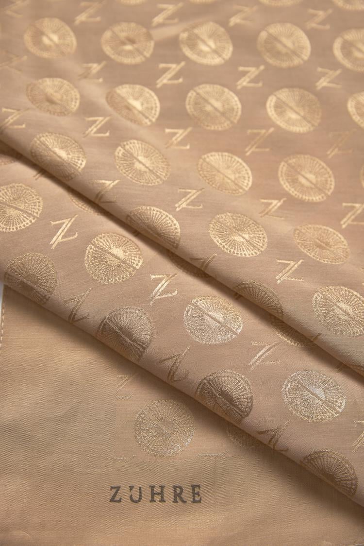 Camel Z Monogram Eşarp 0083
