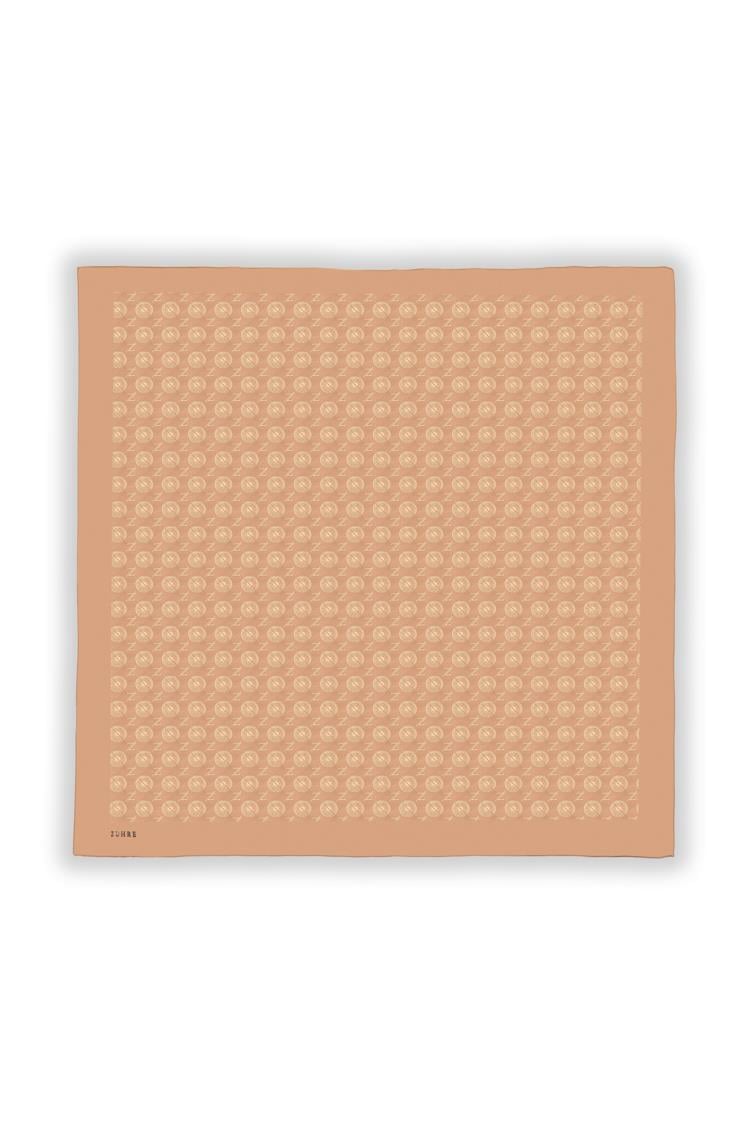 Camel Z Monogram Eşarp 0083
