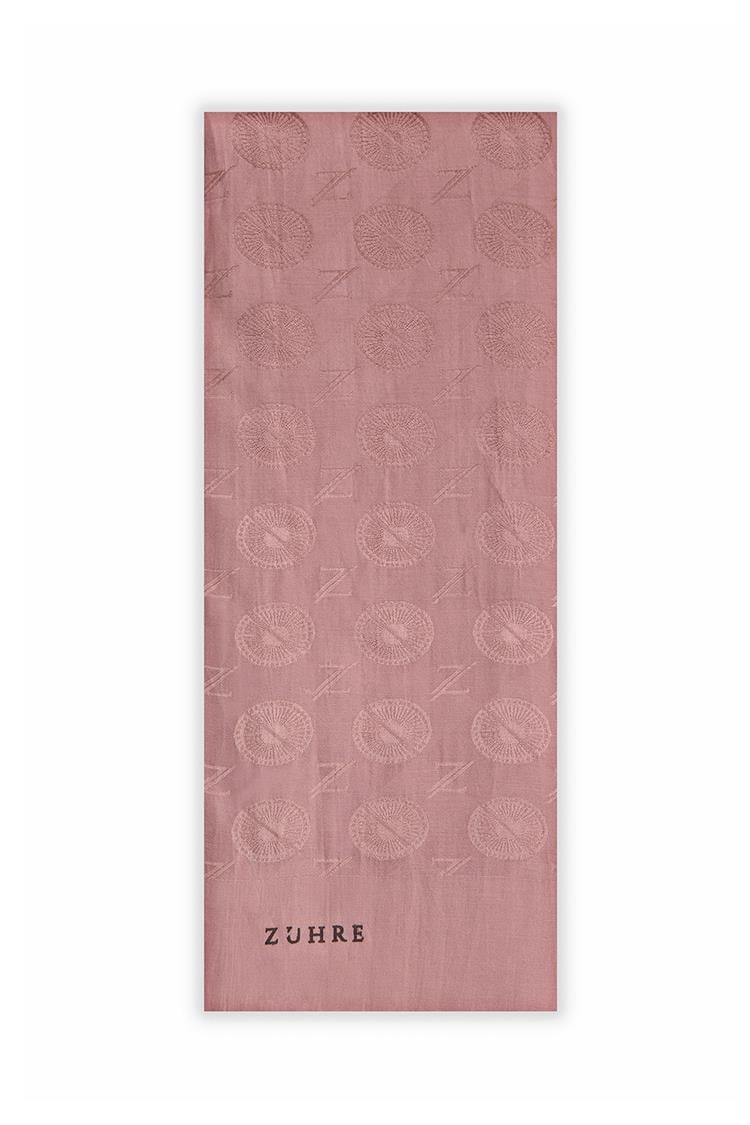 Desenli Pudra Şal 0015