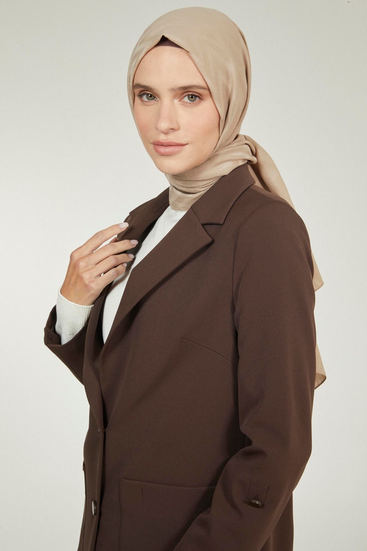 Desenli Vizon Seher Şal 0110