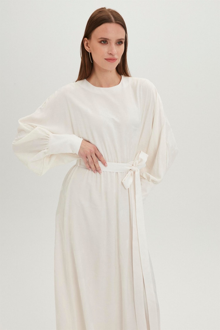 E-0360 FLORAL ELBİSE 1-3