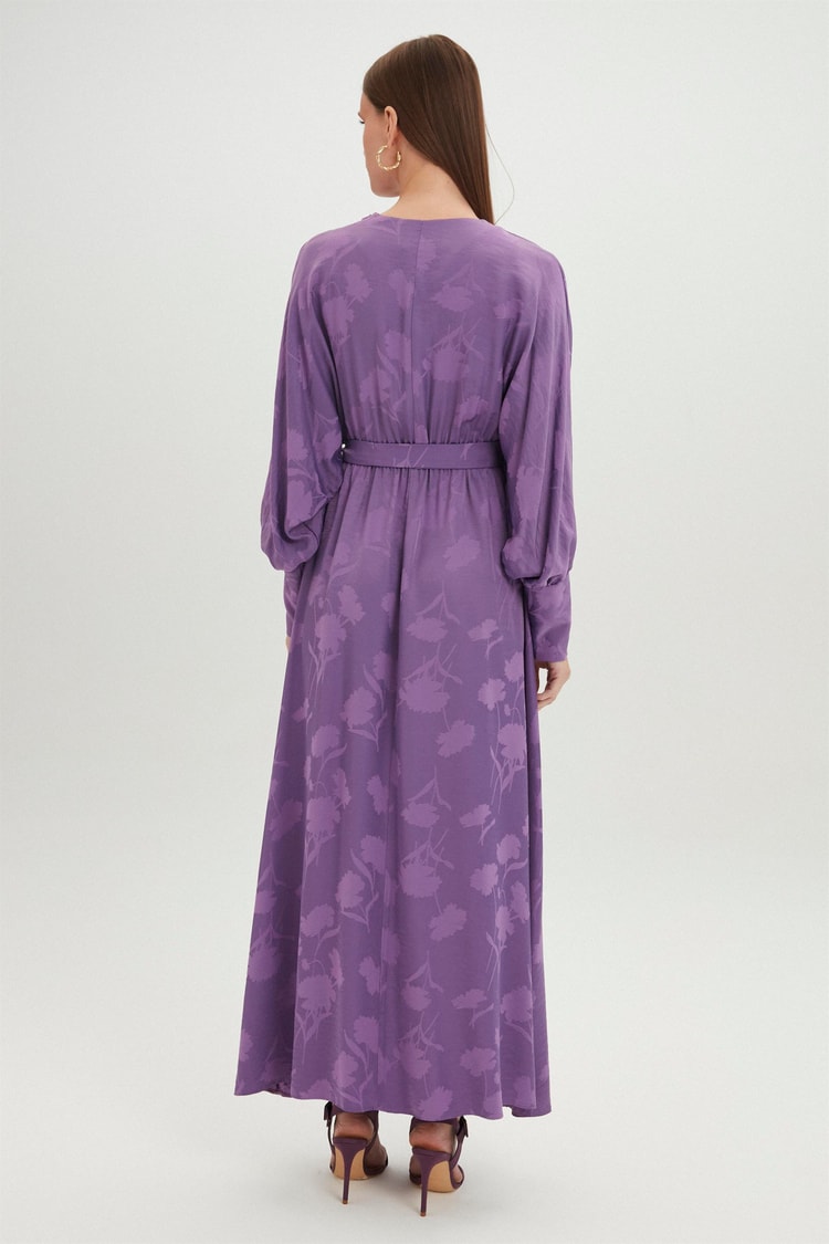 E-0360 FLORAL ELBİSE 1-3