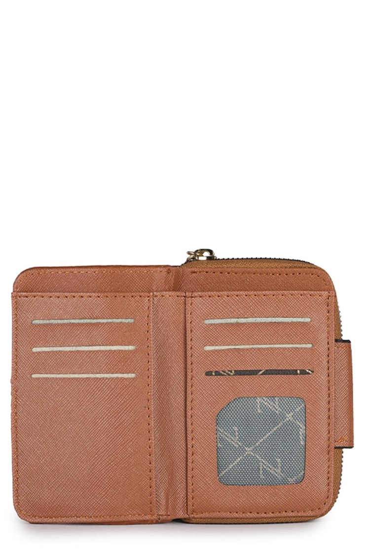 Fermuarlı Taba Mini Cüzdan ZC023