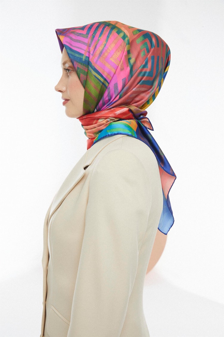 FG POLYESTER SATEN EŞARP VORJ