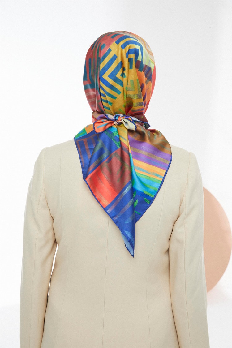 FG POLYESTER SATEN EŞARP VORJ