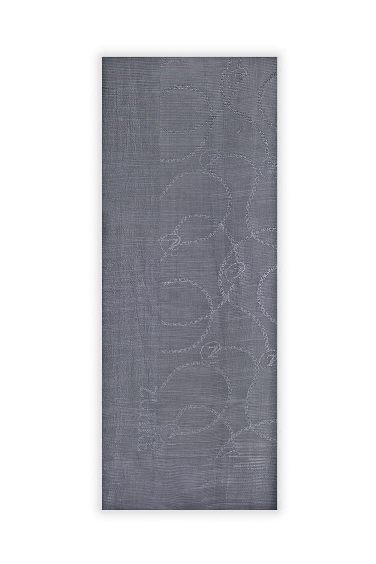 Gri Flamlı Şal 0016
