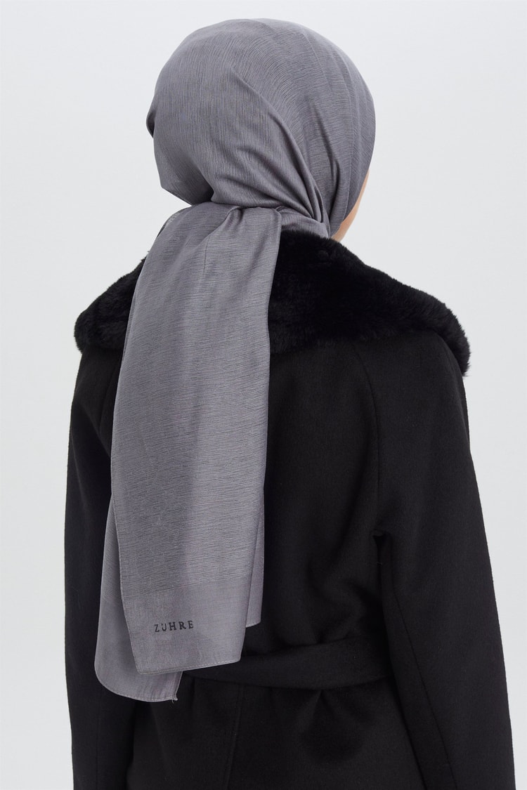 Gri Sena Basic Şal 0102 