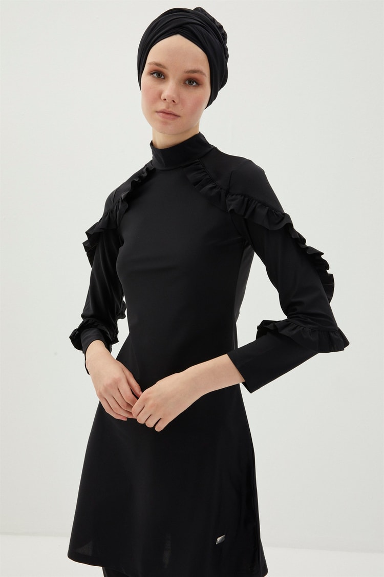 HSM-0002 ZÜHRE LİKRALI TESETTÜR MAYO  S-XXL