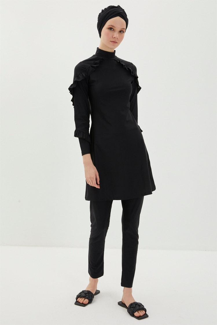HSM-0002 ZÜHRE LİKRALI TESETTÜR MAYO  S-XXL