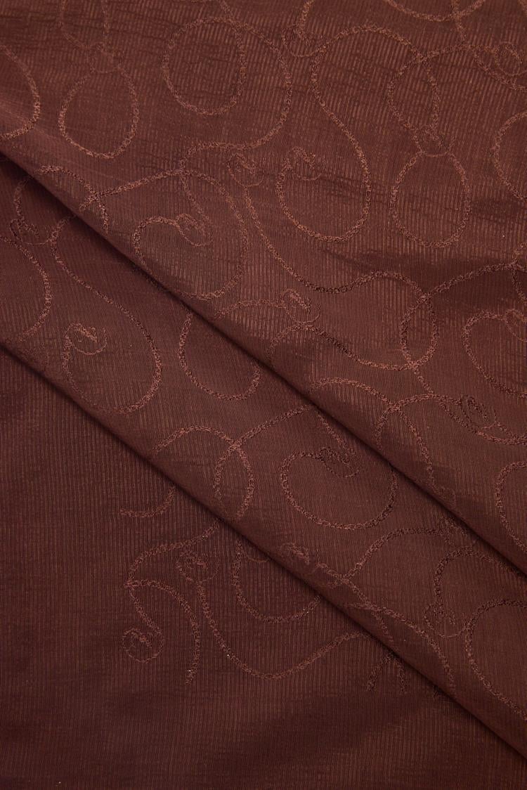 Kahve Flamlı Eşarp 0084
