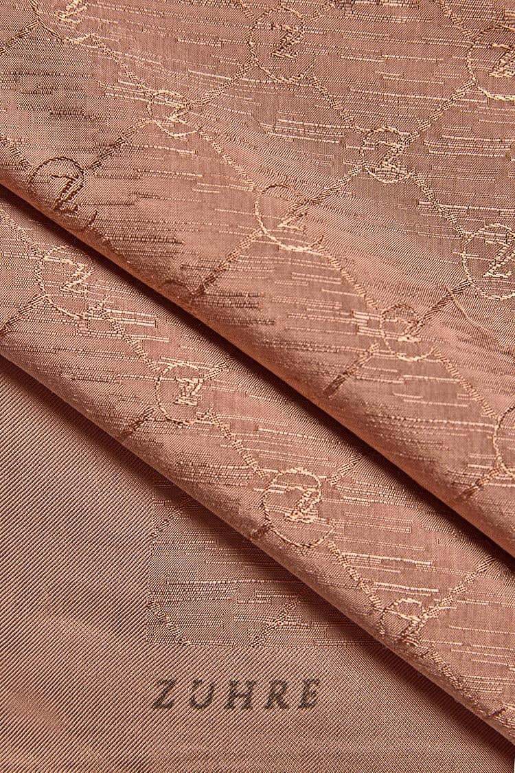 0014 ZÜHRE KOZA ŞAL Z MONOGRAM