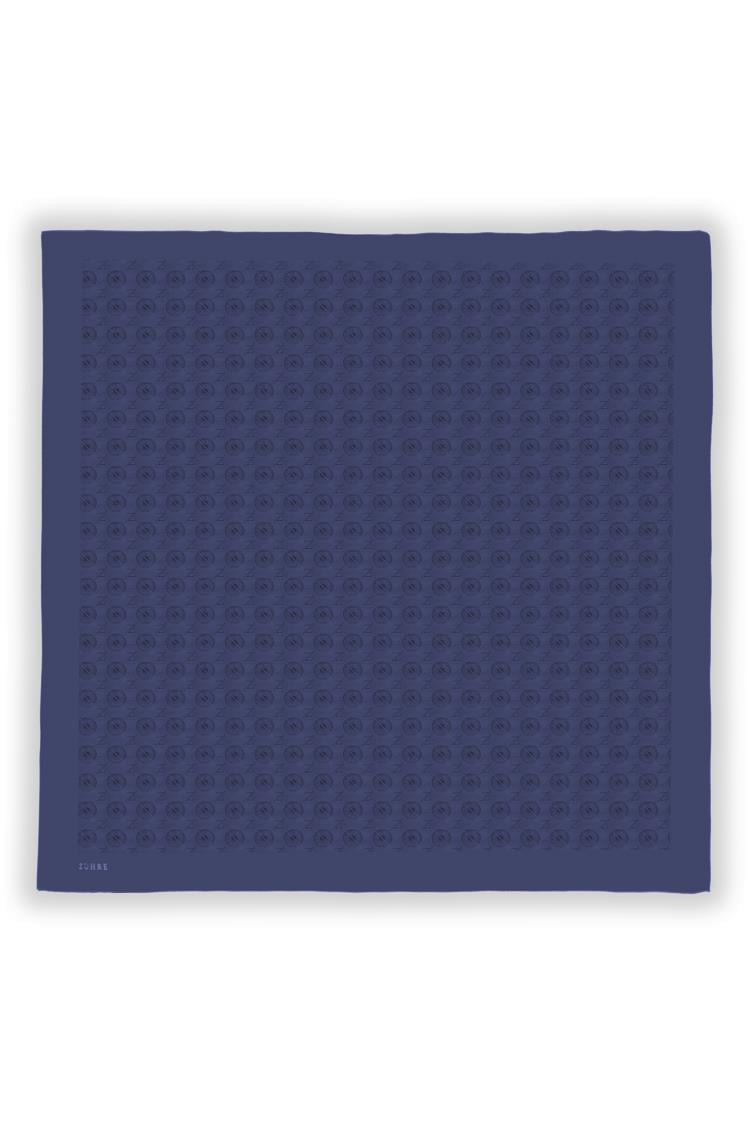 Lacivert Z Monogram Eşarp 0083