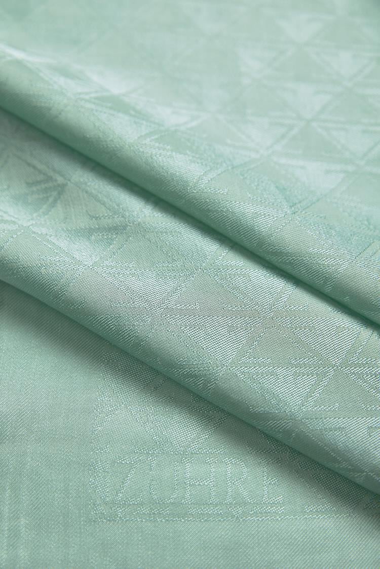 Mint Z Monogram Rüya Eşarp 0085