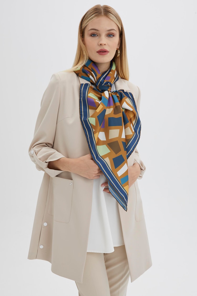 Polyester Twiil Eşarp ZE0007 V10